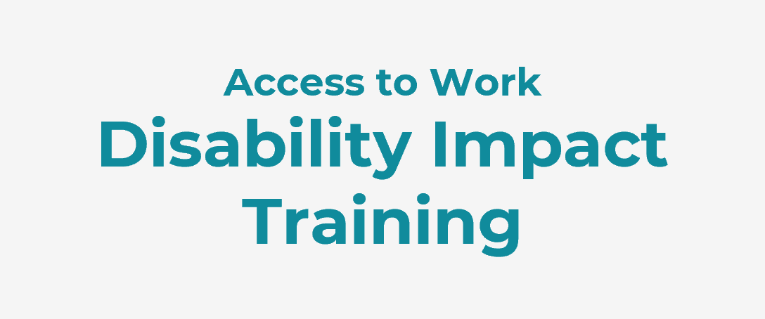 Disability Impact Training