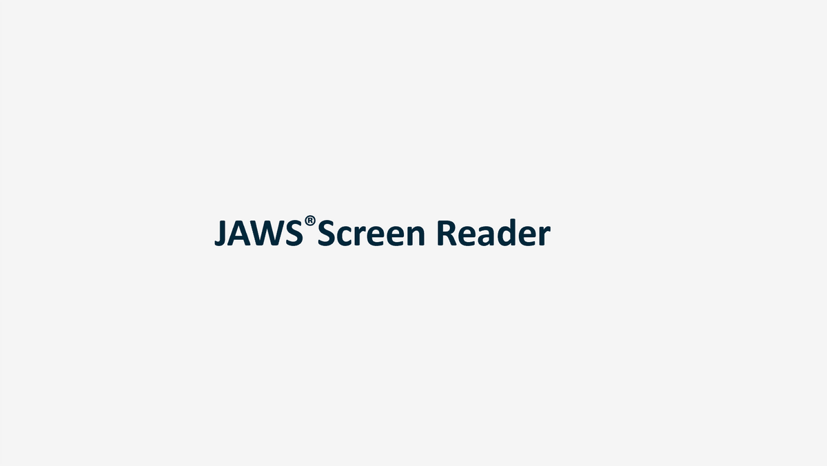 Screen Reder Jaws Example Jaws Screen Reader – Genius Within CIC