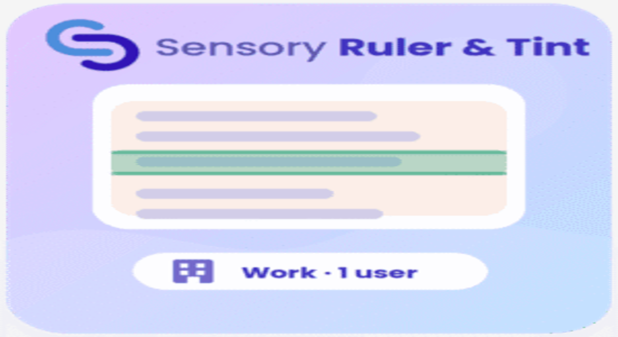 Sensory Ruler & Tint